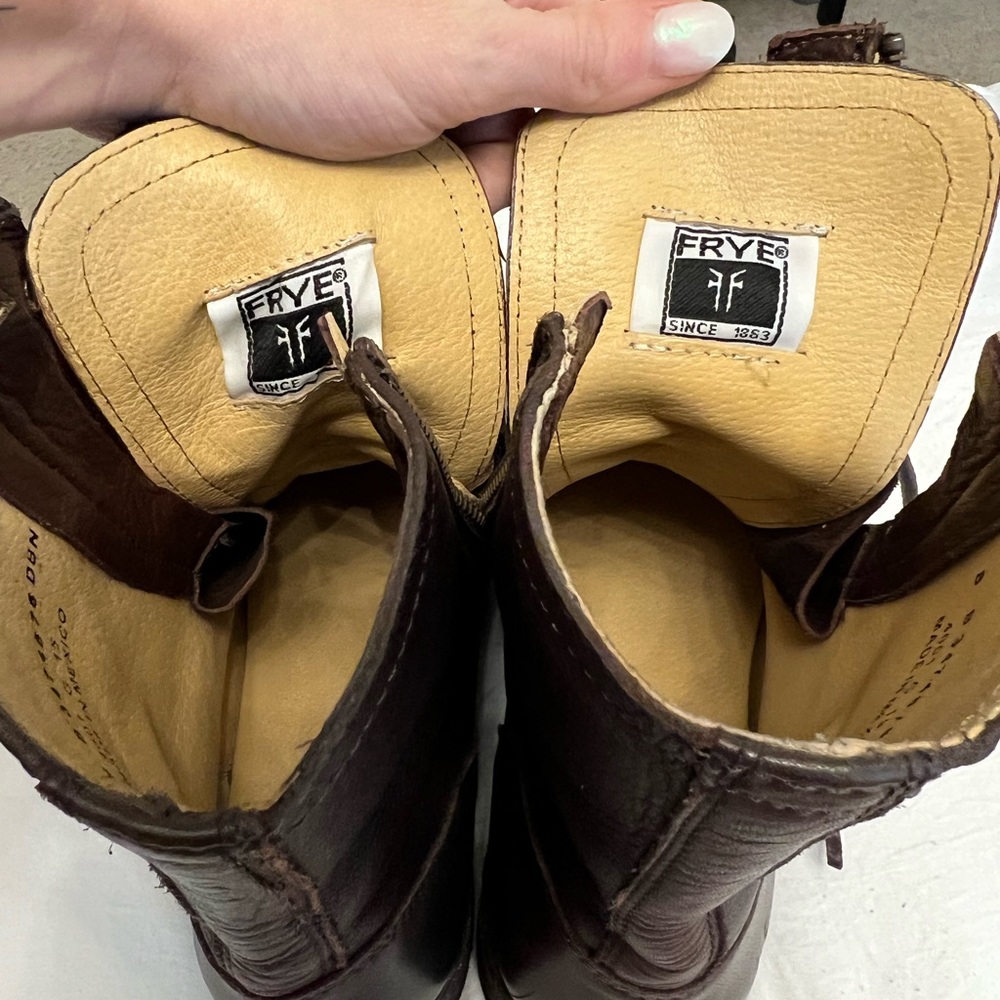 Frye boots- Brown size 8
